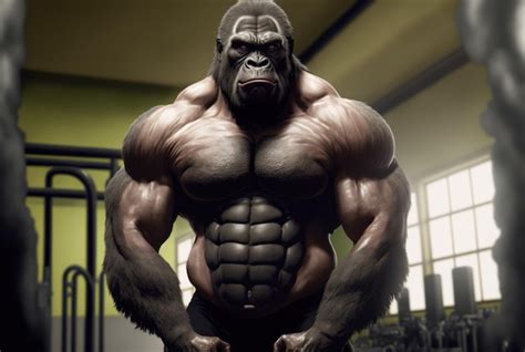 Bodybuilding Gorilla