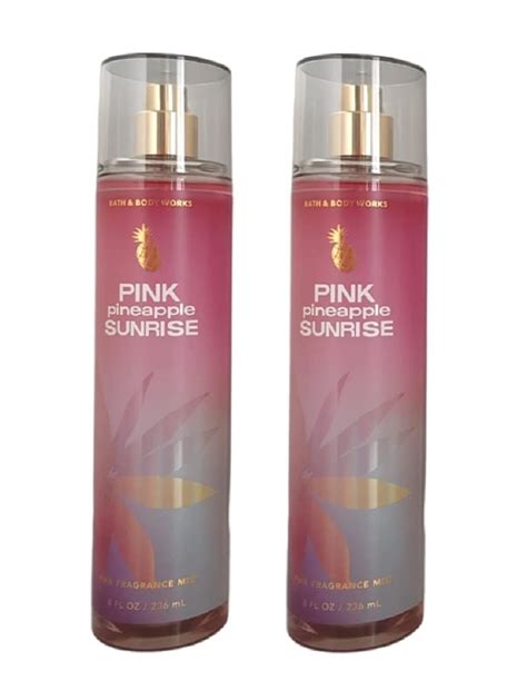 Bath And Body Works Pink Pineapple Sunrise Fine Fragrance