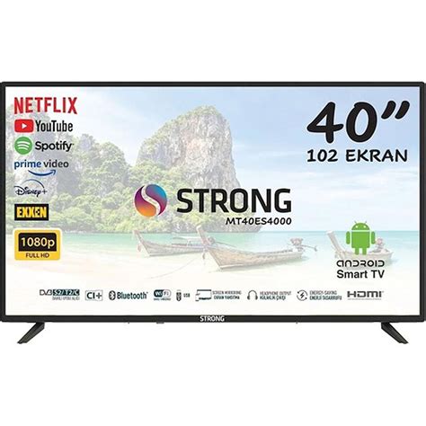 Strong MT40ES4000 40 102 Ekran Uydu Alıcılı Full HD Android Smart LED