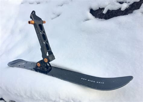 Fat Bike Skis Modify Your Mountain Bike To Let You Carve Lines In The