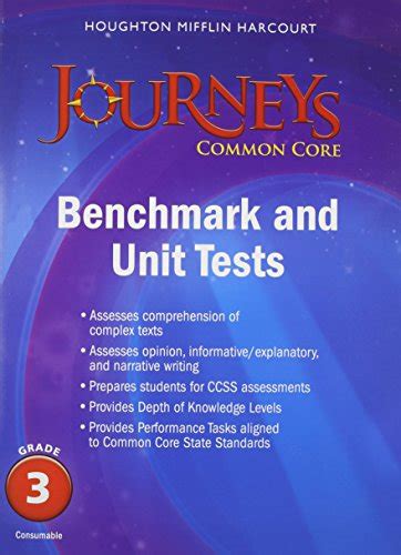 Journeys Benchmark And Unit Tests Consumable Grade 3