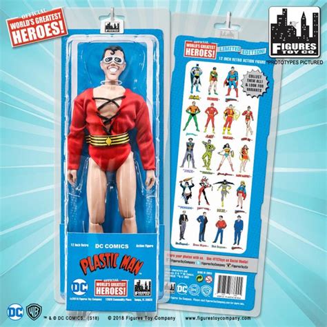 DC World S Greatest Heroes Plastic Man 12 Retro Figure