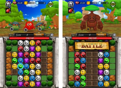 Puzzle Breaker For Ios Adds A Fun Rpg Twist To The Match Three Puzzle