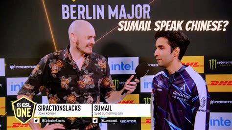 Sumail Interview Before Match Against Team Liquid ESL One Berlin