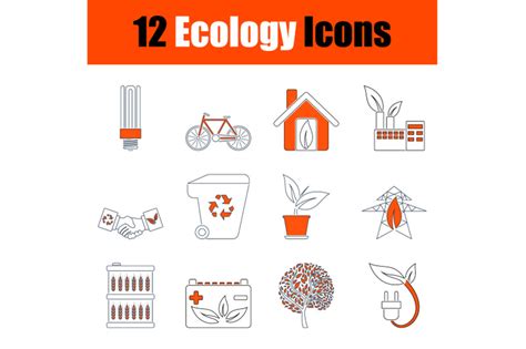 Ecology Icon Set By Angelp TheHungryJPEG