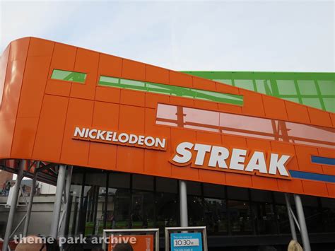 Nickelodeon Streak At Blackpool Pleasure Beach Theme Park Archive