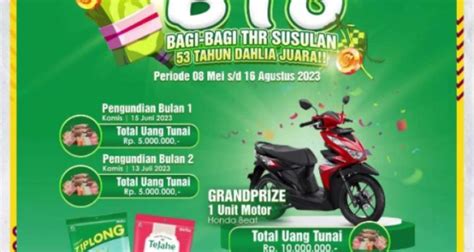 Lomba Promo Undian Kuis Berhadiah Uang Tunai 2023