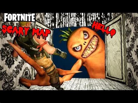 This Carrot Will Be In Your Nightmares Fortnite Horror Map Youtube