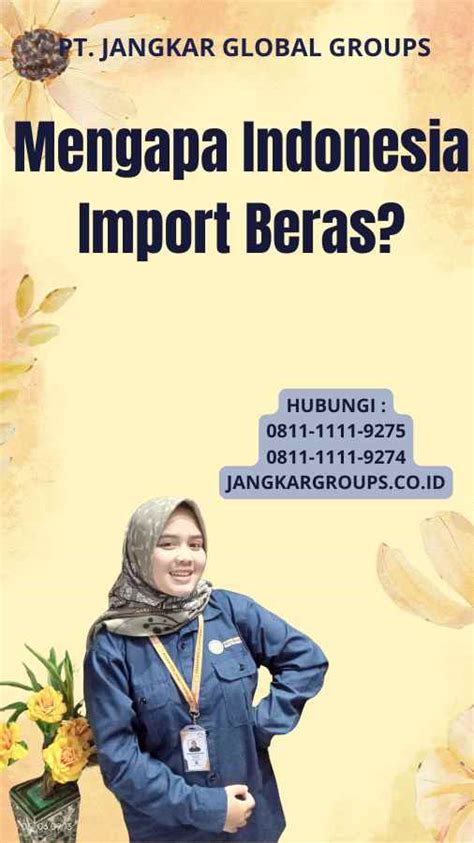 Mengapa Indonesia Import Beras Jangkar Global Groups