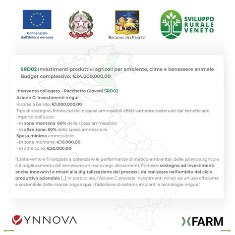 Bandi Aperti Csr Regione Veneto Ynnova Leading Agritech