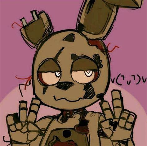 Pin de Springtrap ın tanılmayan bir en Springtrap Fnaf 3 phantoms