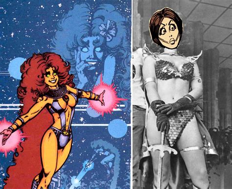 George Perez Website On Twitter Starfire Was A Composite Of Several