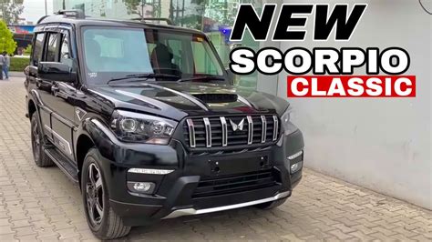 New Scorpio Classic S11 Top Model Black Colour Mahindra Scorpio