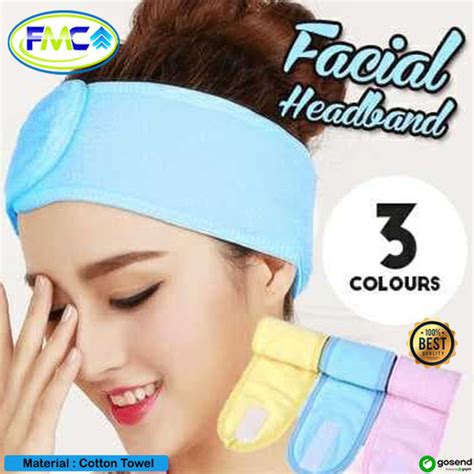 Jual Bando Bandana Facial Handband Make Up Mandi Wanita Dewasa Anak