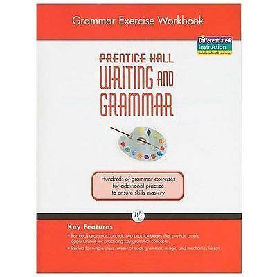 Grammar Exercise Workbook, Grade 8 by PRENTICE HALL 9780133616927 | eBay