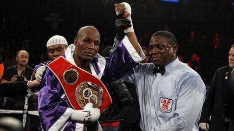 bernard hopkins  floyd mayweather fight  happen bbc sport