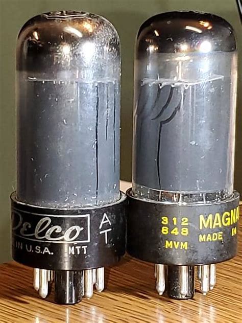 6V6GT Sylvania Matched Pair MaxiMatcher2 Tested 2 Tube Lot Reverb