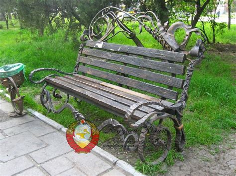 Кованая лавочка эксклюзив от Кузнец Клин