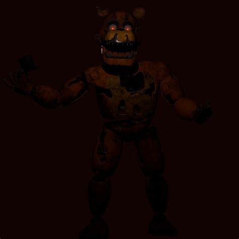 Nightmare Freddy Render Blender By Shrumbal On Deviantart