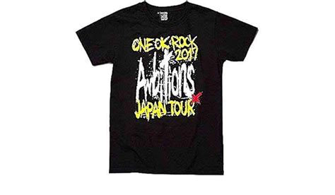 【特別訳あり特価】 One Ok Rock 2017 Anbitions ライブtシャツ