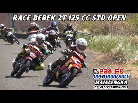 Race Bebek T Cc Std Open Road Race Majalengka September