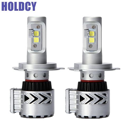 HoldCY H4 LED Car Headlight Bulb 72W 12000LM All In One Automobile LED