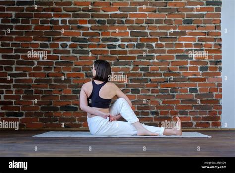 The Pose Of The Sage Marichi Stock Photo Alamy