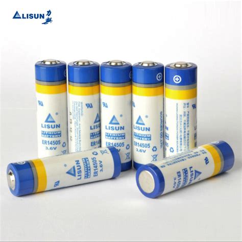 Er14505 Cylindrical Li Socl2 Non Rechargeable Battery With High