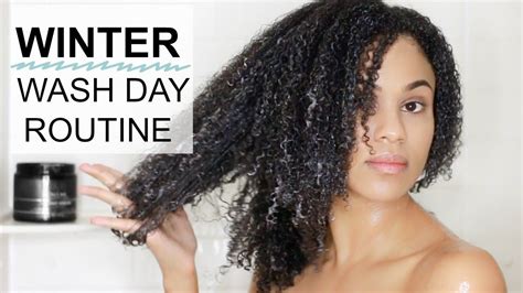 Winter Wash Day Routine For Natural Hair L C O Method Video Hair