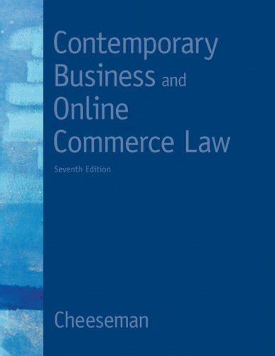 『contemporary Business And Online Commerce Law 7th 読書メーター