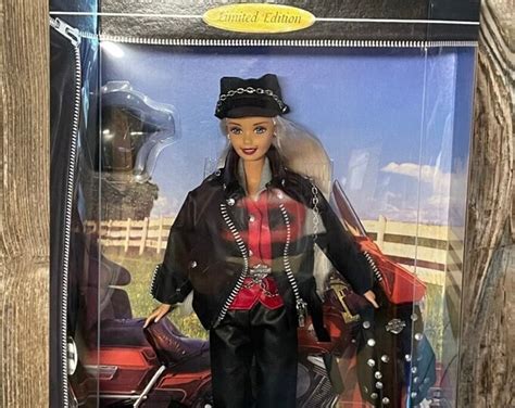 Vintage Harley Davidson Collector S Edition Barbie Doll In