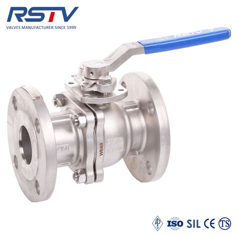 Stainless Steel 150lb 2pc Flanged Ball Valve China Flange Ball Valve