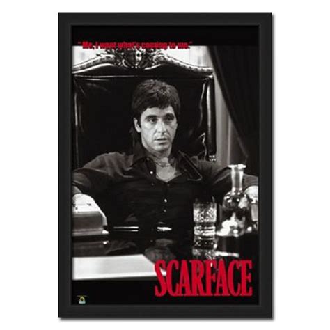 Scarface Al Pacino 24 X 36 Inch Poster More Scarface Posters Available