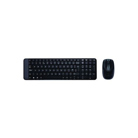 Безжичен комплект мишка и клавиатура Logitech Mk220 920 003168 Us Layout Основен вносител на