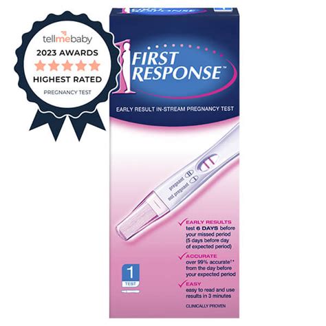 First Response Early Result In Stream Pregnancy Test Reviews Tell Me Baby