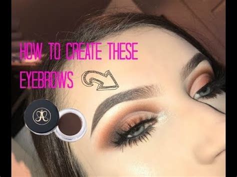 Eyebrow Routine Anastasia Beverly Hills Dipbrow Pomade Leah Ryan