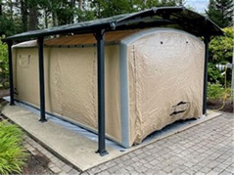 CarCapsule Showcase Outdoor Inflatable Car Storage Bubble Cover | Car ...