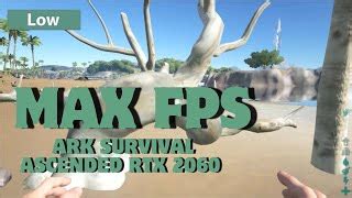 Ark Survival Ascended Rtx 2060 6gb BEST SETTINGS Doovi