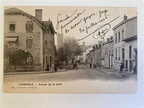 L Arbresle Avenue De La Gare Dat E Du Juillet Caf De