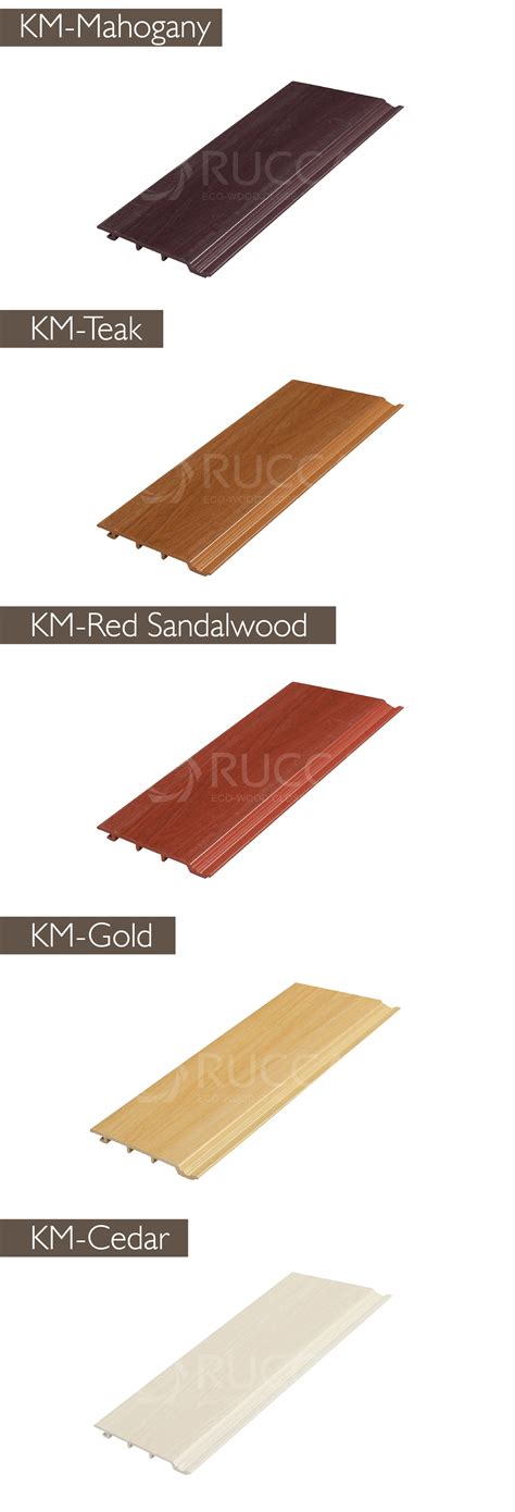 Rucca Wpc Wood And Plastic Composite Modern Decorative Exterior Wall