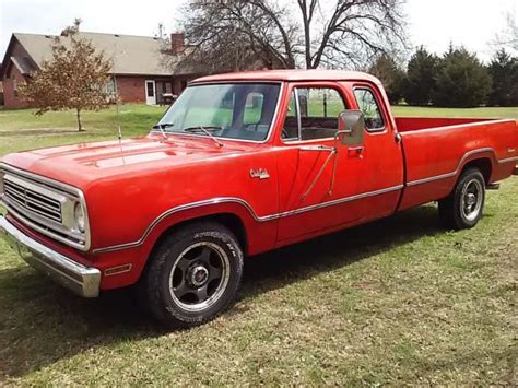 1973 Dodge D200 Club Cab Adventurer For Sale Dodge Other Pickups 1973