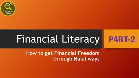 Halal Financial Literacy Part Investo Halal