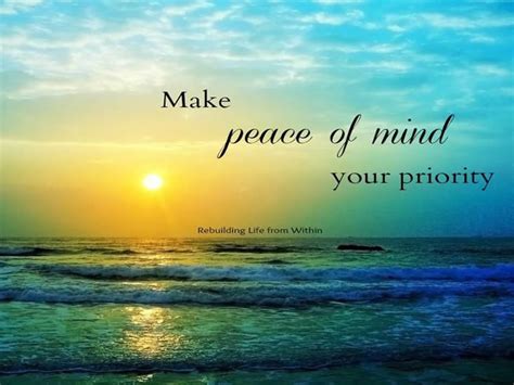 PEACE Of MIND Is Available FREELY If We Just Let Go Of 3 Cs