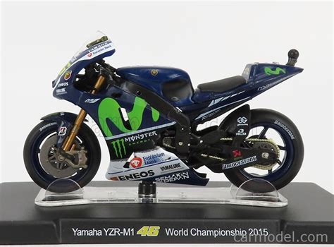 EDICOLA AHVAL102 Scale 1 18 YAMAHA YZR M1 TEAM YAMAHA FACTORY RACING