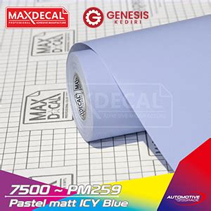 MAXDECAL 7500 PASTEL Series Color Vinyl Genesis Kediri