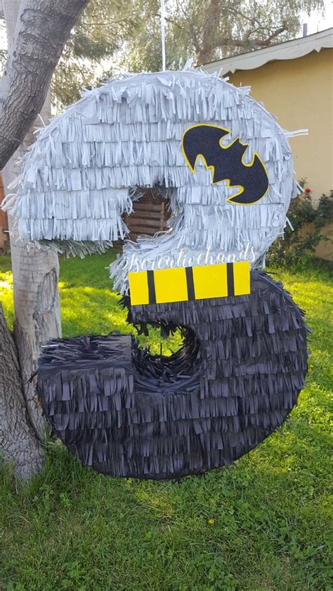 Pinata Batman | Batman birthday party, Batman birthday, Piñata ideas