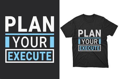 Plan Your Execute T Shirt Design Graphic By Masum Bhuiyan · Creative