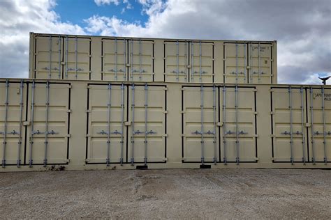 New 40′ High Cube With Side Doors New Used Sea Can Shipping Containers For Sale Cantrans