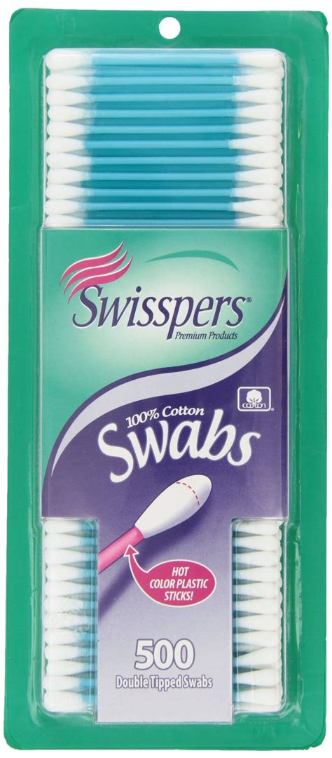 Amazon Swisspers Cotton Swabs Count Hot Color Pack