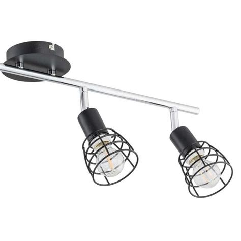 LAMPA Sufitowa KET1634 Metalowa OPRAWA Reflektorki Regulowane Listwa